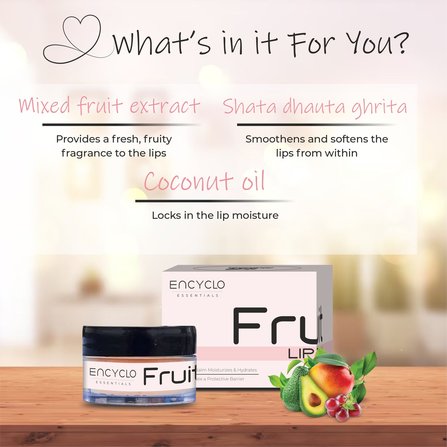 Fruit Whitening Lip Balm