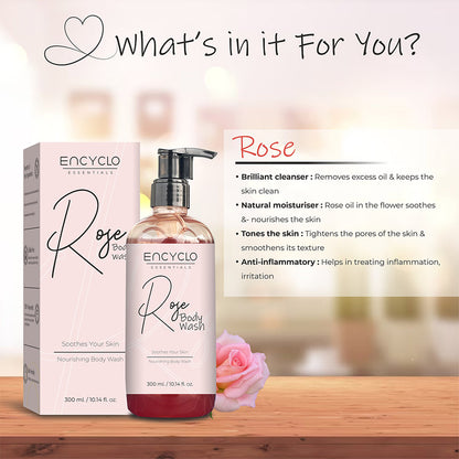 Rose Body Wash - 300ml