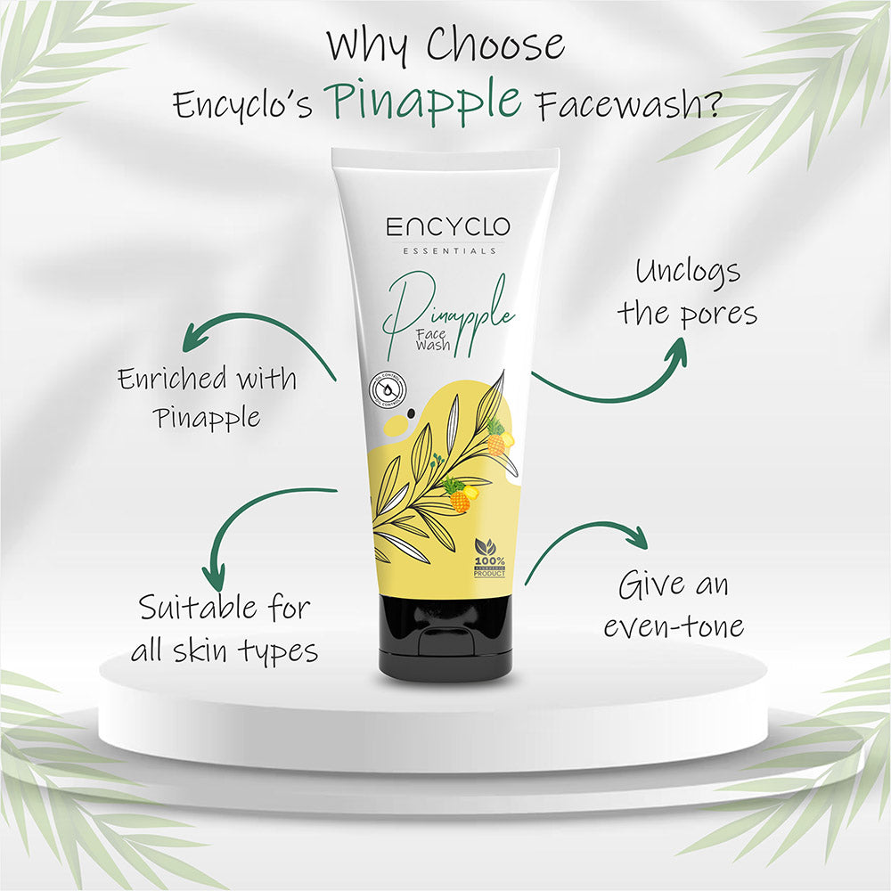 Pinapple face wash